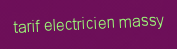 Tarif electricien Massy